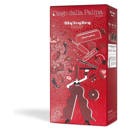 Diego dalla Palma Mytoyboy Mascara-Set – Mytoyboy 4D Mascara + schwarzer Kajalstift Nr. 01 + rotes Silikon-Etui