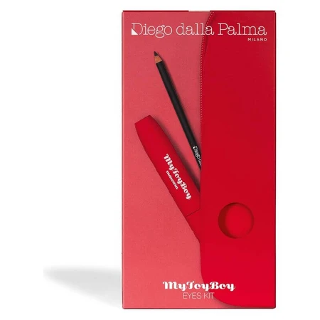 Diego dalla Palma Mytoyboy Mascara-Set – Mytoyboy 4D Mascara + schwarzer Kajalstift Nr. 01 + rotes Silikon-Etui