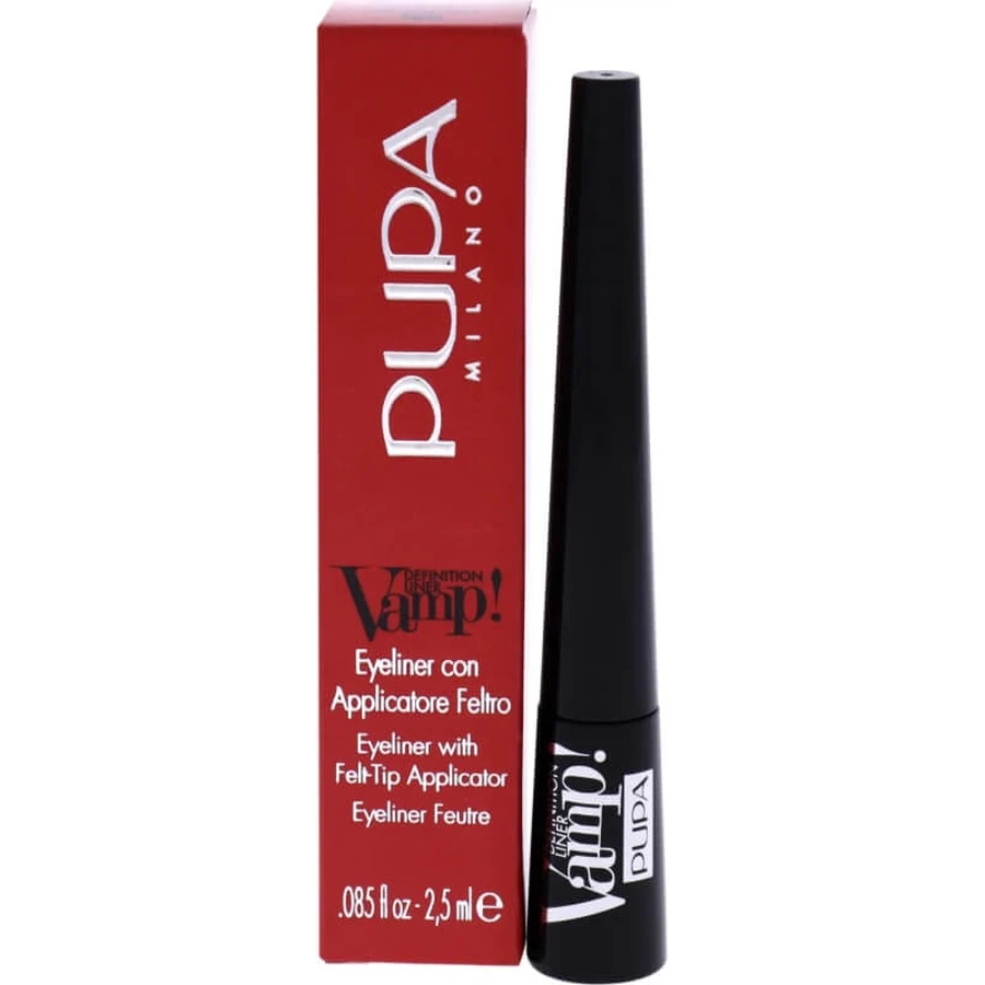 Pupa Vamp Definition Liner - Eyeliner avec embout feutre 100 Extra Black
