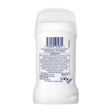 Dove Advanced Care Invisible Dry Stick - Desodorante con protección de 72 horas, 50 ml