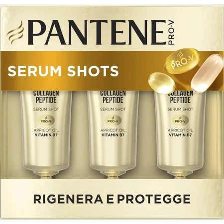 Pantene Pro-V SOS Shots : Régénère et protège - 3 x 15 ml de soin régénérant