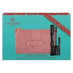 Collistar-Geschenkset: Flawless Mascara + Mini Professional Eye Pencil + elegante Clutch