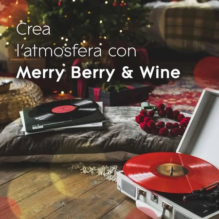 Glade Merry Berry &amp; Wine Limited Edition – Duftkerze
