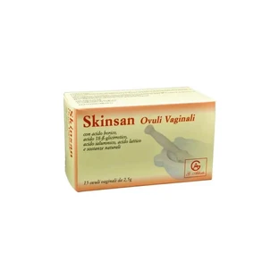 Abbate Gualtiero Skinsan - 15 vaginal suppositories for vaginal flora