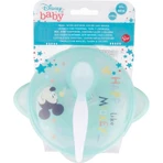 Disney Baby-Mickey-Set – Teller mit Saugnapf, Deckel und Löffel