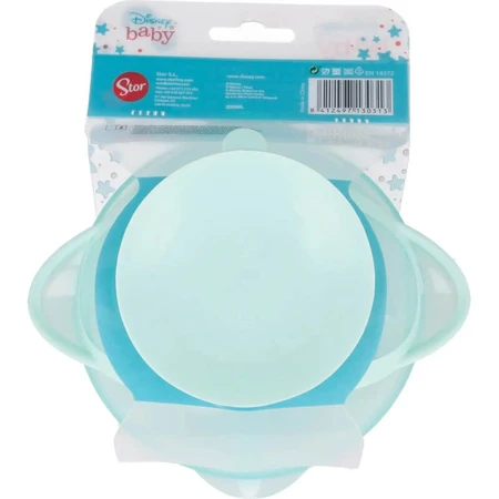 Disney Baby-Mickey-Set – Teller mit Saugnapf, Deckel und Löffel