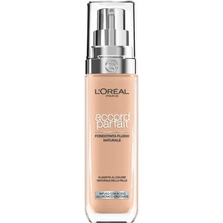 Fond de teint Accord Parfait de L'Oréal Paris - Fond de teint liquide - N° 5R Sable Rosé