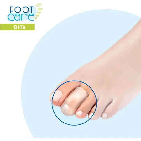 Master Aid Footcare - 2 gel toe covers - size L