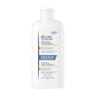 Ducray Kelual Squanorm - Champú de tratamiento hidratante para la caspa seca, 200 ml