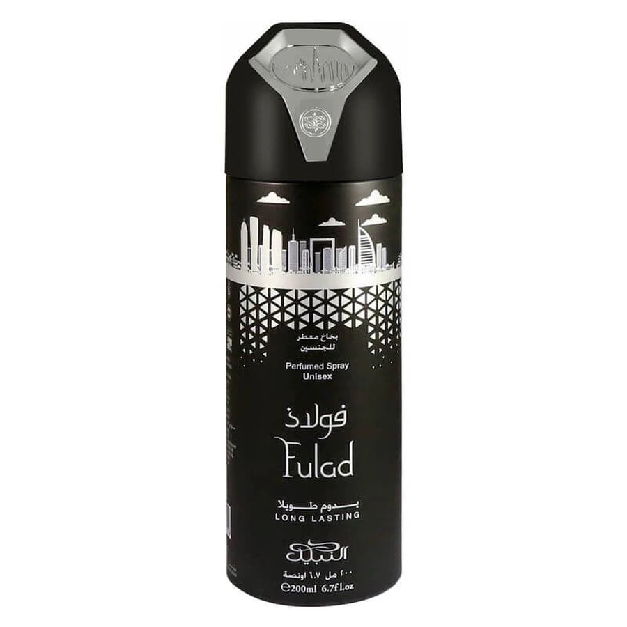 Nabeel Fulad - Unisex Scented Deodorant Spray, 200 ml, Vapo