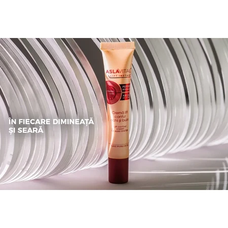 Aslavital Intensive Lift Eye and Lip Cream, 15 ml, Farmec