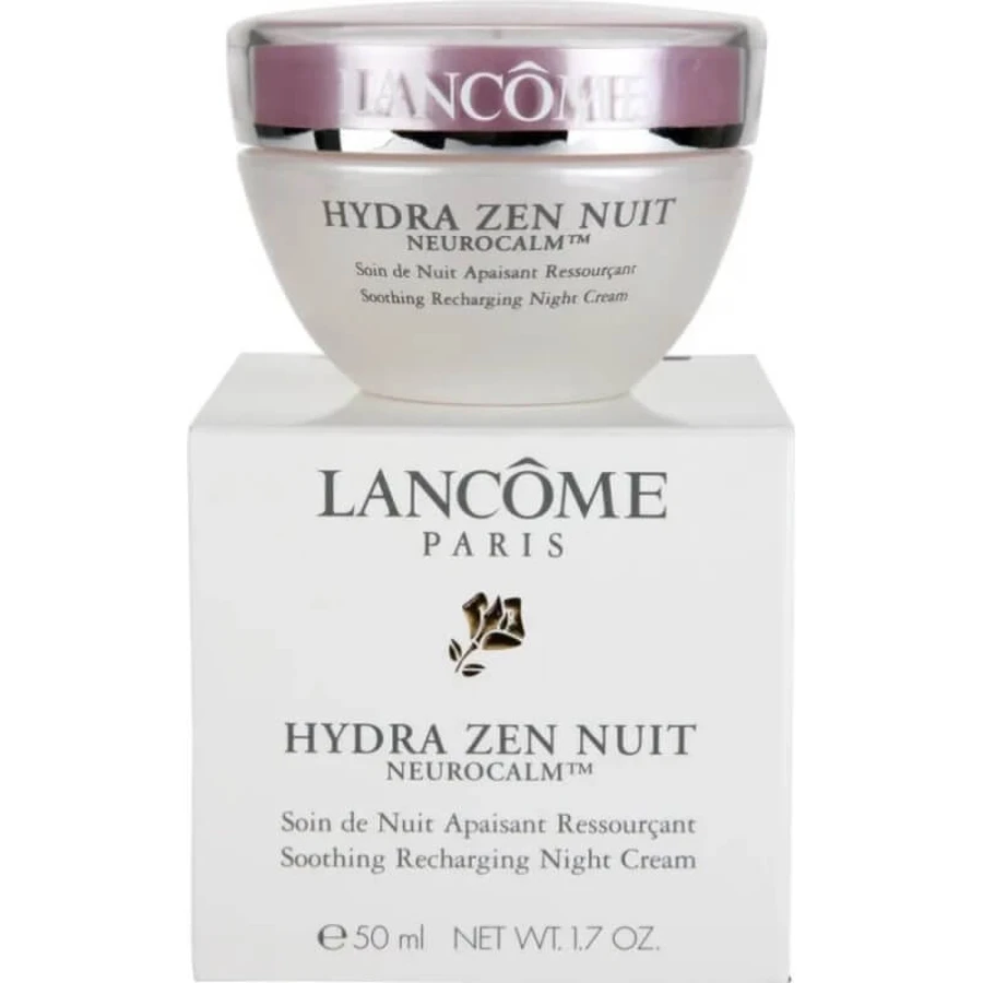 Lancôme Hydra Zen Nuit Anti-Stress – nawilżający krem na noc do twarzy, 50 ml: ceny i cechy