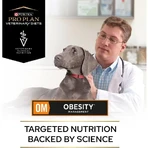 Purina Pro Plan Diet for Obesity – Compleet dieetvoeding voor volwassen honden met overgewicht of diabetes, 3 kg