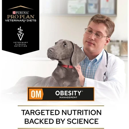 Purina Pro Plan Diet for Obesity – Compleet dieetvoeding voor volwassen honden met overgewicht of diabetes, 3 kg