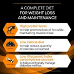 Purina Pro Plan Diet for Obesity – Compleet dieetvoeding voor volwassen honden met overgewicht of diabetes, 3 kg