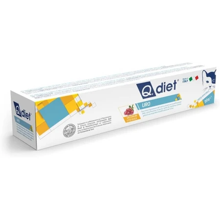 Q vet Q.diet Urinary Tract Paste Syringe - Verzurend aanvullend voer in pastavorm voor de urinewegen, 30 g