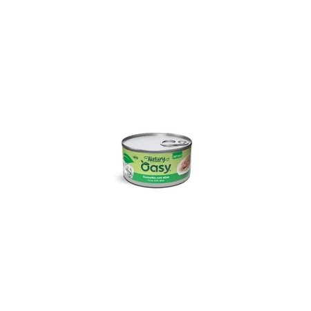 Oasy Wet Cat Natury Soft Jelly Atún con aloe - Alimento complementario para gatos adultos, 150 g