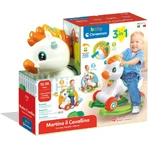 Clementoni Martino the Little Horse - 3-in-1 Ride-On Toy for Ages 12 Months and Up