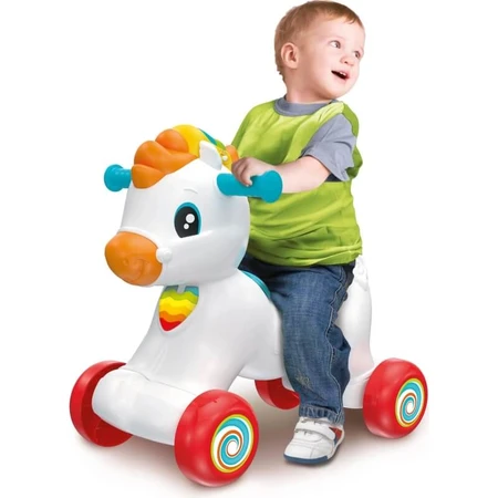 Clementoni Martino the Little Horse - 3-in-1 Ride-On Toy for Ages 12 Months and Up