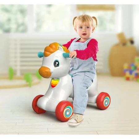 Clementoni Martino the Little Horse - 3-in-1 Ride-On Toy for Ages 12 Months and Up