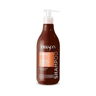 Dikson Argan - Champú nutritivo para cabello seco y deshidratado, 500 ml