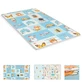 Moni Trade Roll XPE - Light Blue Double-Sided Foldable Play Mat