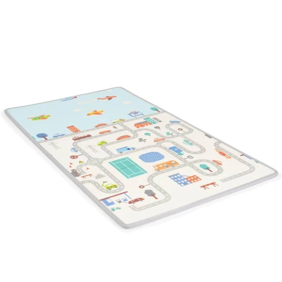 Moni Trade Roll XPE - Light Blue Double-Sided Foldable Play Mat