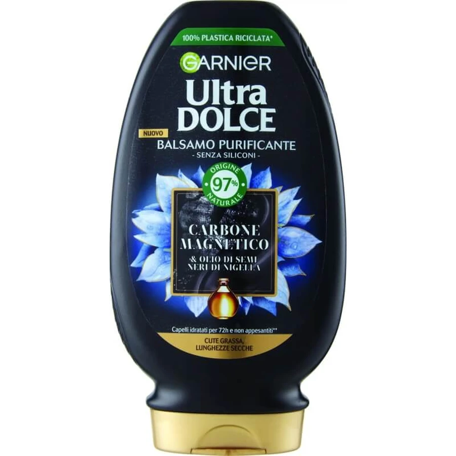 Garnier Ultra Gentle - Zuiverende conditioner met houtskool 200 ml