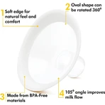 Medela Personalfit flex – 2 Brustschalen, 21 mm