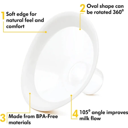 Medela Personalfit flex – 2 Brustschalen, 21 mm