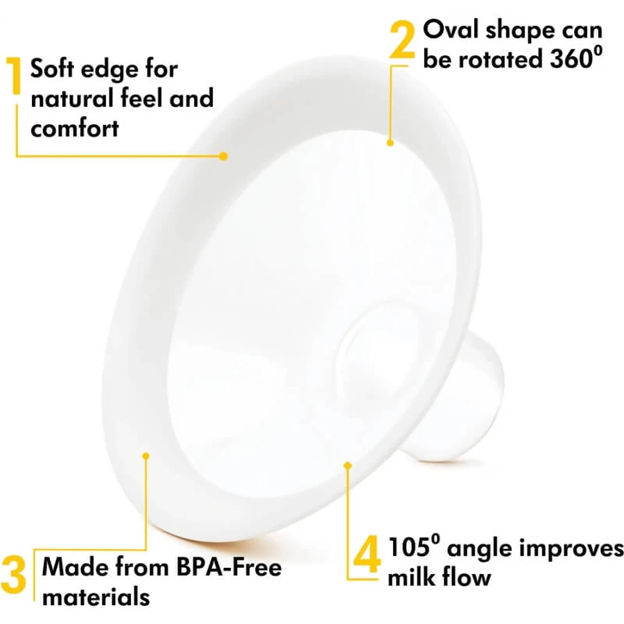 Medela Personalfit flex – 2 Brustschalen, 21 mm