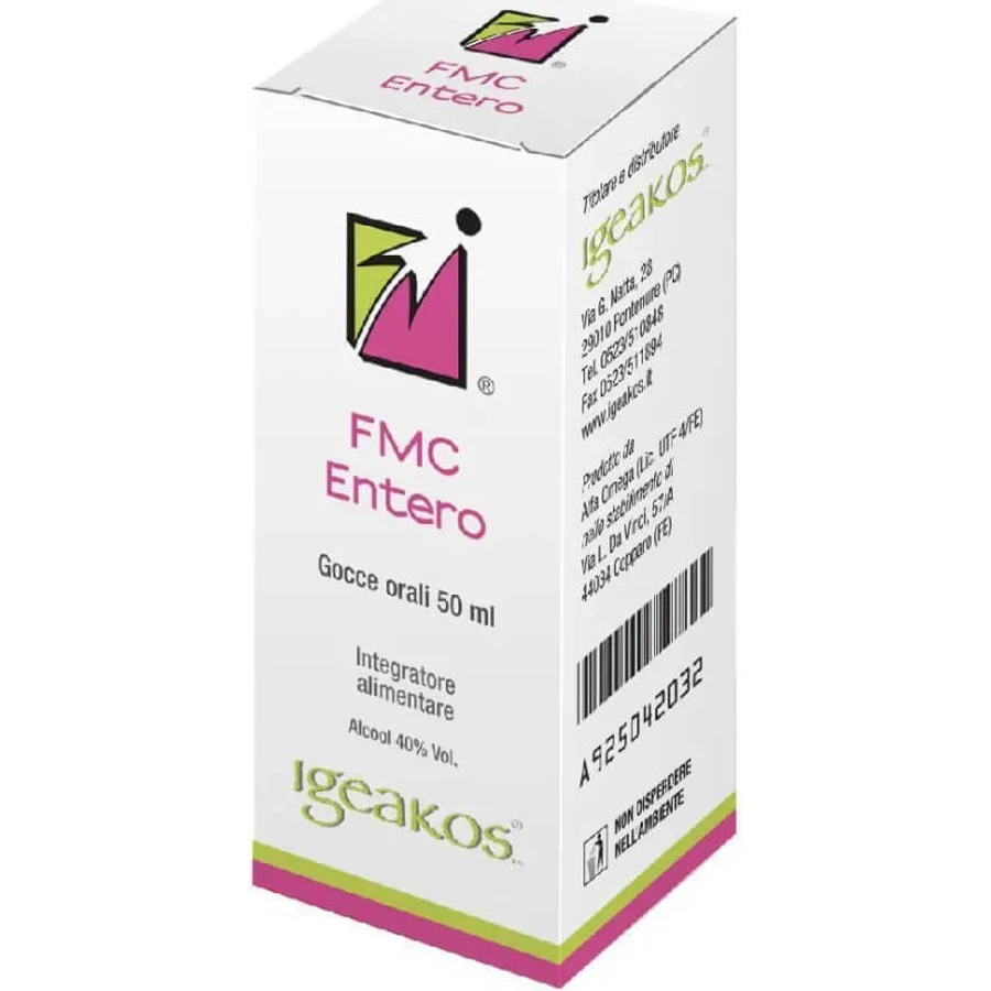FMC Entero Oral Gotas 50 ml - Complemento alimenticio para el intestino