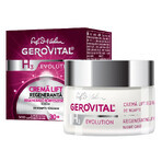 Gerovital H3 Evolution Crema regeneradora lifting de noche, 50 ml, Farmec Gerovital H3 Evolution Crema regeneradora lifting de noche, 50 ml, Farmec