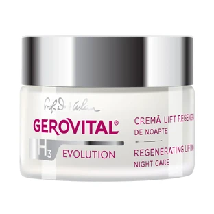 Gerovital H3 Evolution Crema regeneradora lifting de noche, 50 ml, Farmec