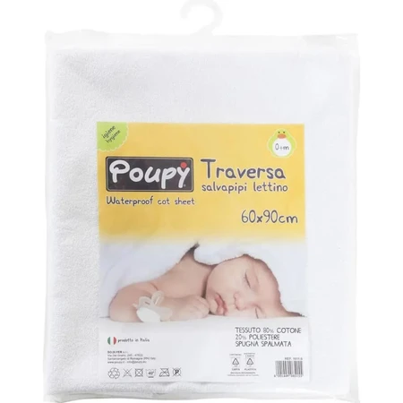 Poupy Diaper Guard for Crib, 60x90 cm