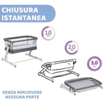 Chicco next2me popup - Atmosphere Co-Sleeping Crib