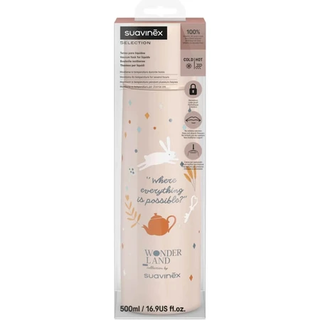 Termo para líquidos Suavinex Wonderland de 500 ml - Rosa