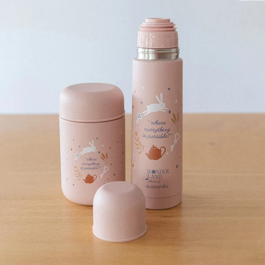 Termo para líquidos Suavinex Wonderland de 500 ml - Rosa