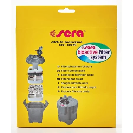 Black Felt Filter - Replacement for External Filter 130 Plus UV