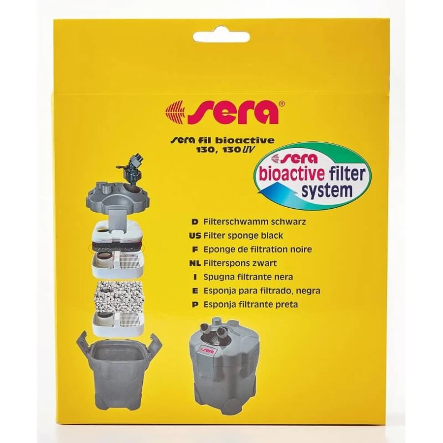 Black Felt Filter - Replacement for External Filter 130 Plus UV