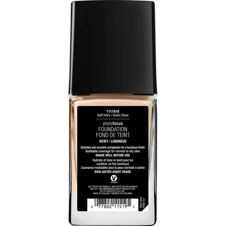 Wet n Wild Photo Focus Dewy Foundation – Foundation – Nr. 519 Soft Ivory