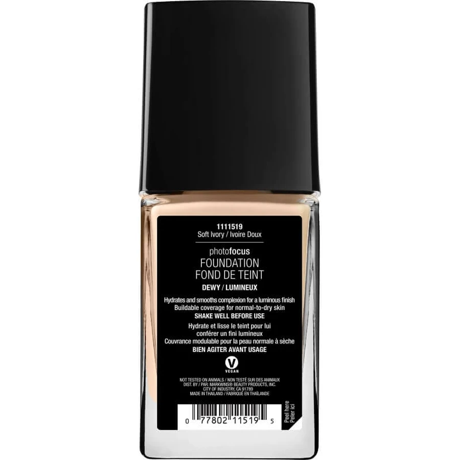 Wet n Wild Photo Focus Dewy Foundation – Foundation – Nr. 519 Soft Ivory