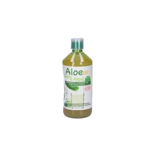 100% aloë-sap en -pulp, 1 liter – voedingssupplement voor een gezonde spijsvertering
