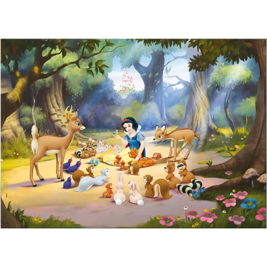 Lisciani Maxi-Puzzle, beidseitig bedruckt, 60 Teile, Schneewittchen 46577