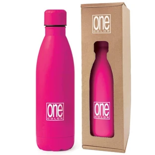 Blasetti One color – sticlă termică din oțel inoxidabil cu pereți dubli, 12 ore, fucsia