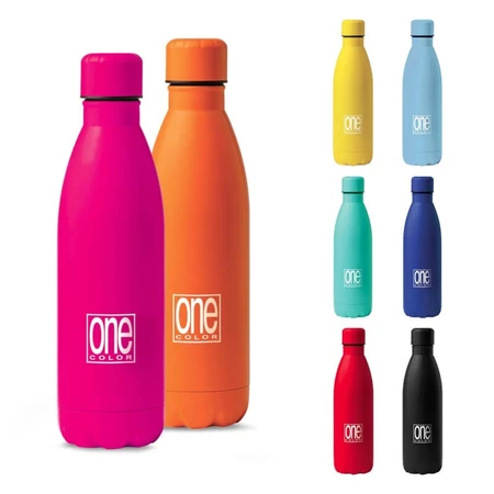 Blasetti One color – sticlă termică din oțel inoxidabil cu pereți dubli, 12 ore, fucsia