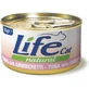 Life Petcare Life Cat Natural Thon et crevettes - Nourriture humide pour chat, 85 g