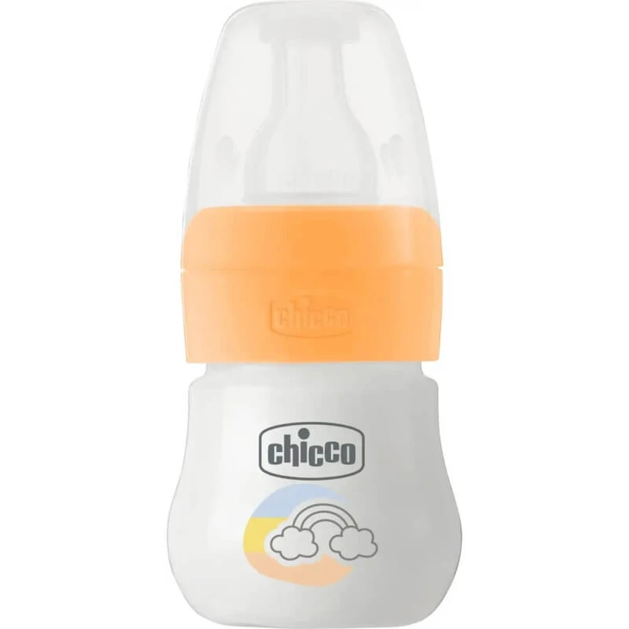 Biberón Chicco Micro con válvula anticólicos, 60 ml - Colores variados