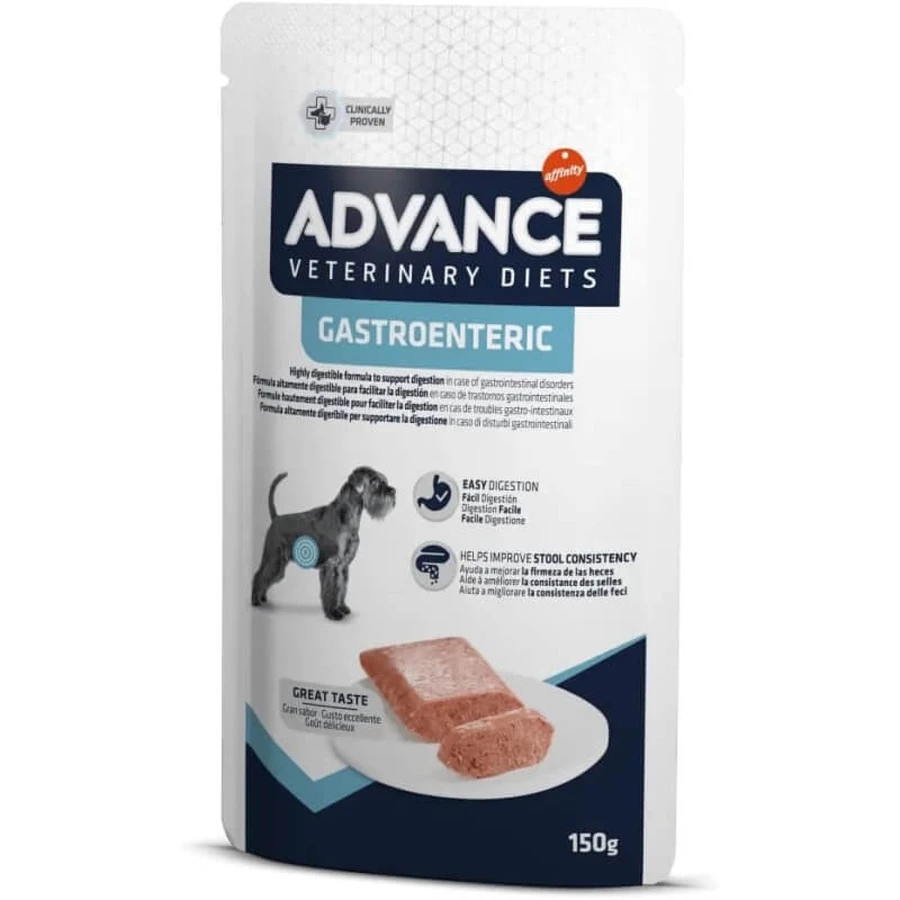 Advance Veterinary Diets Gastroenteric Chicken - Complete Dietary Food for Puppies and Adult Dogs, 150 g
