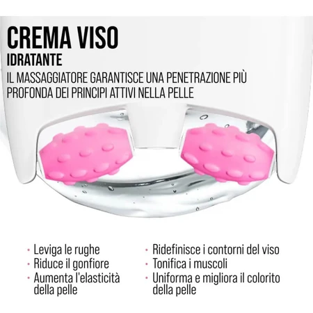 7days Hyaluronic - Crème hydratante pour le visage avec applicateur à bille, 40 ml